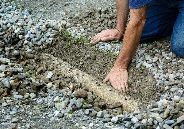 French Ditch Installation in Lehi