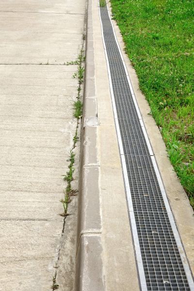 Concrete Drain Installation in Lehi